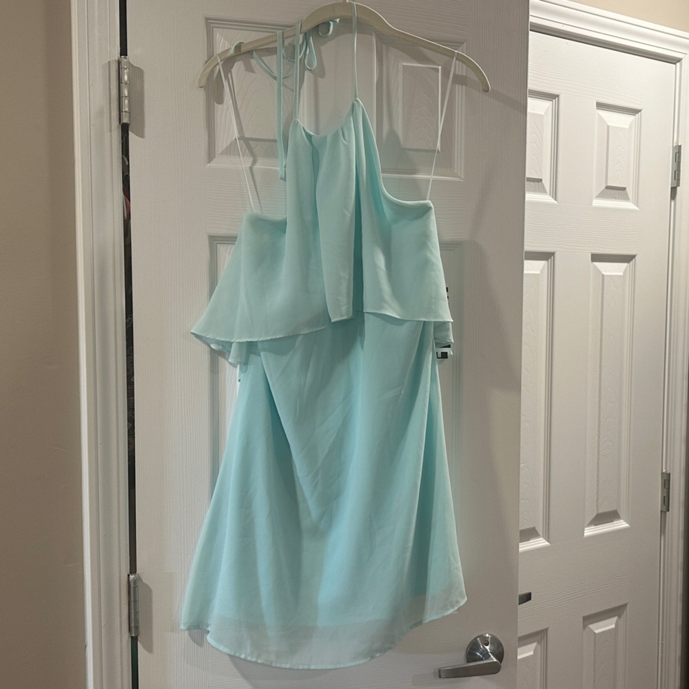 Light Blue Sleeveless Dress